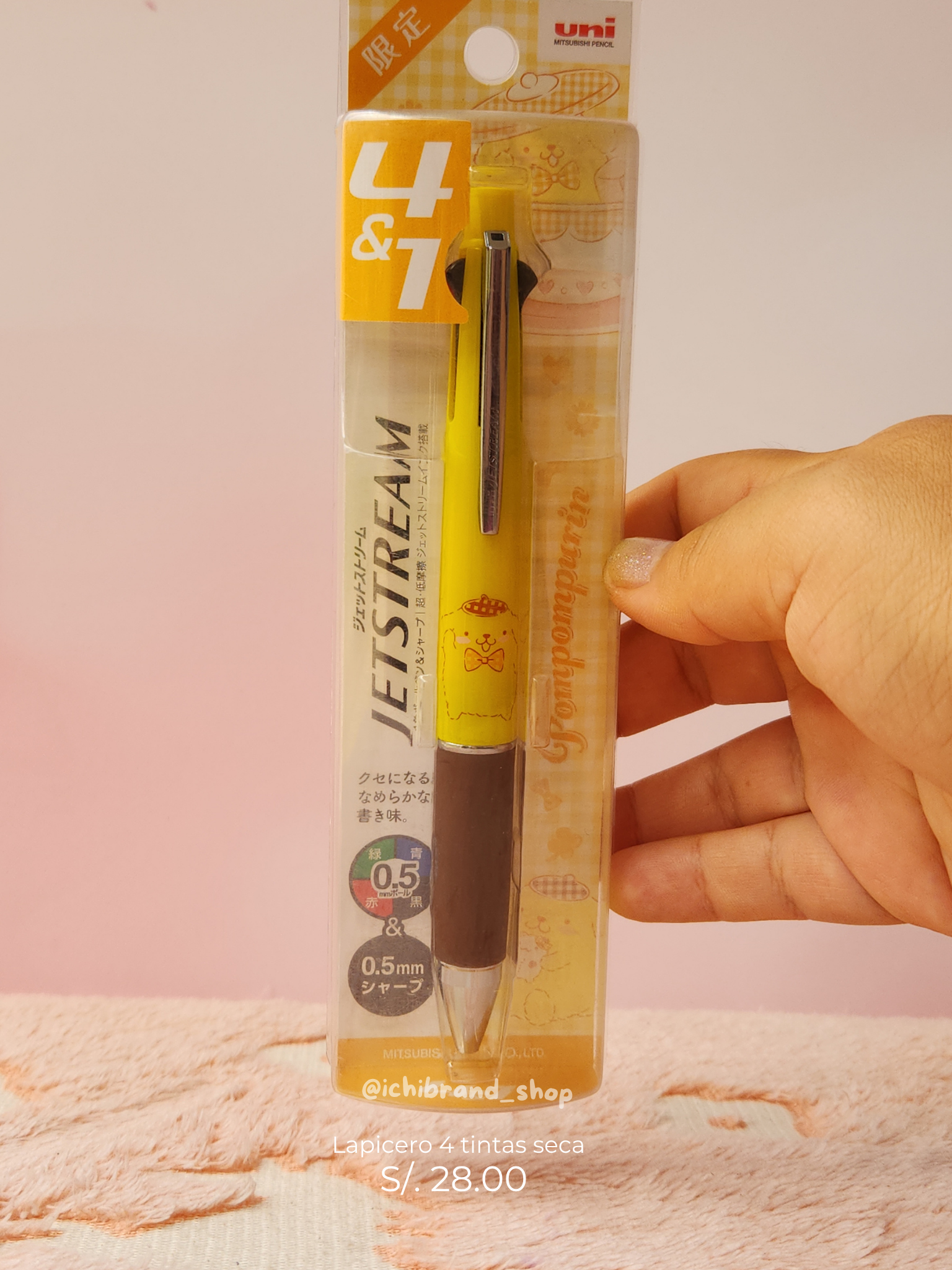 Lapicero 4 tintas seca