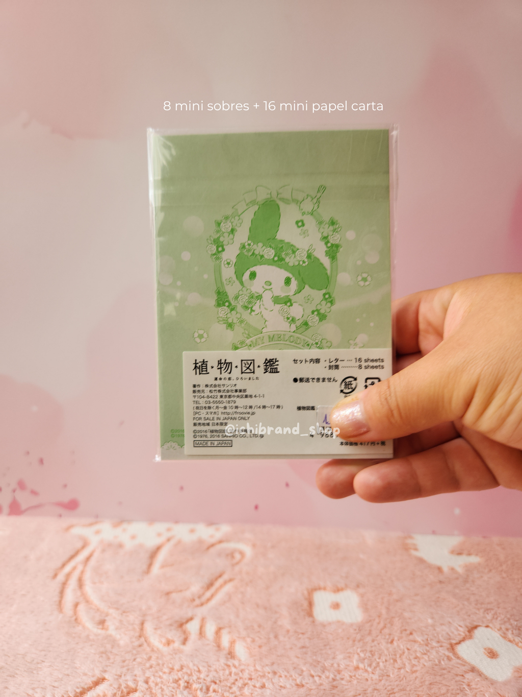 Set de mini sobres + papel carta