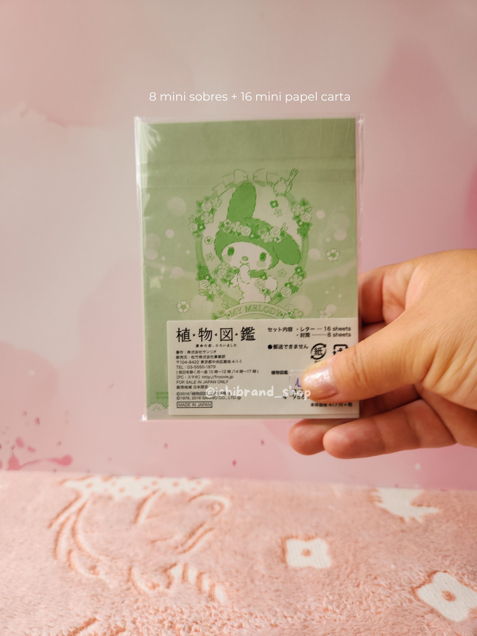 Set de mini sobres + papel carta